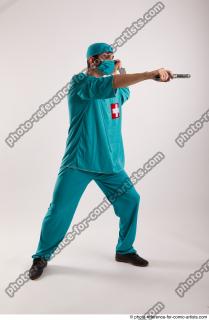 FALCO DOCTOR WITH GUN AND KNIFE